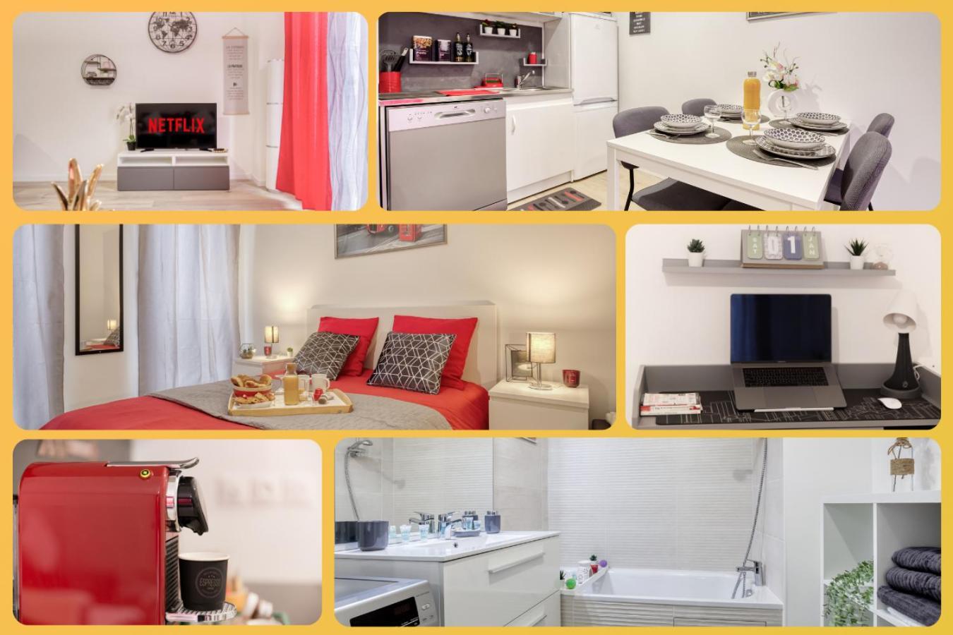 Luxueux Paris - Bagnolet - Les Lilas-Parking Gratuit Exterior photo